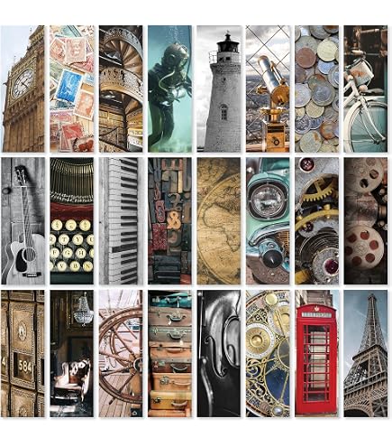 Amazon.com : Vintage Retro Style Bookmarks, 30PCS (The Past